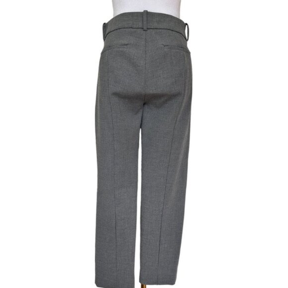 J.Crew 365 Cameron Slim Crop Pants Gray Stretch Straight Leg Size 6 - Picture 4 of 5